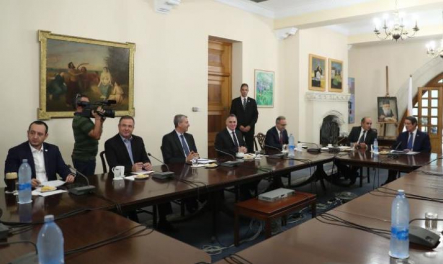 Κύπρος: Στο Εθνικό με έγγραφα για την «χαλαρή ομοσπονδία» o Νίκος Αναστασιάδης