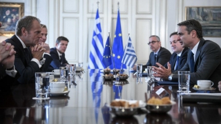 Μητσοτάκης-Τουσκ: Τα 3 ζητήματα που έπεσαν στο τραπέζι