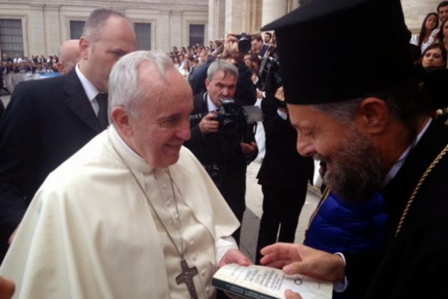 HXHTIKO O ΑΡΧΙΜΑΝΔΡΙΤΗΣ ΑΠΟΣΤΟΛΟΣ ΚΑΒΑΛΙΩΤΗΣ ΣΤΟΝ ΗELLAS FM NEAΣ ΥΟΡΚΗΣ