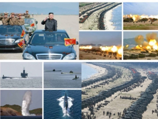 Δείχνει τα δόντια του ο Κιμ Γιονγκ Ουν! Η άφιξη με την ανοιχτή Mercedes και οι εικόνες… "πολέμου"