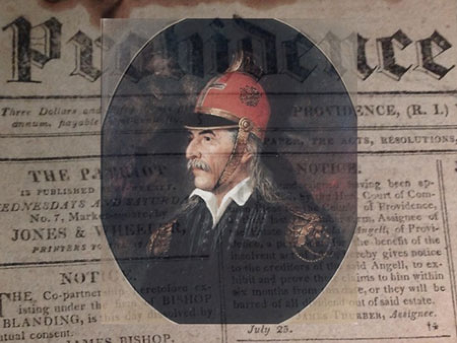 AMEΡΙΚΑΝΟΙ ΦΙΛΕΛΛΗΝΕΣ:Ιστορικό πρωτοσέλιδο αμερικάνικης εφημερίδας του 1821. Εκθείαζε την Ελληνική Επανάσταση την ώρα που Κολοκοτρώνης πολιορκούσε την Τριπολιτσά.