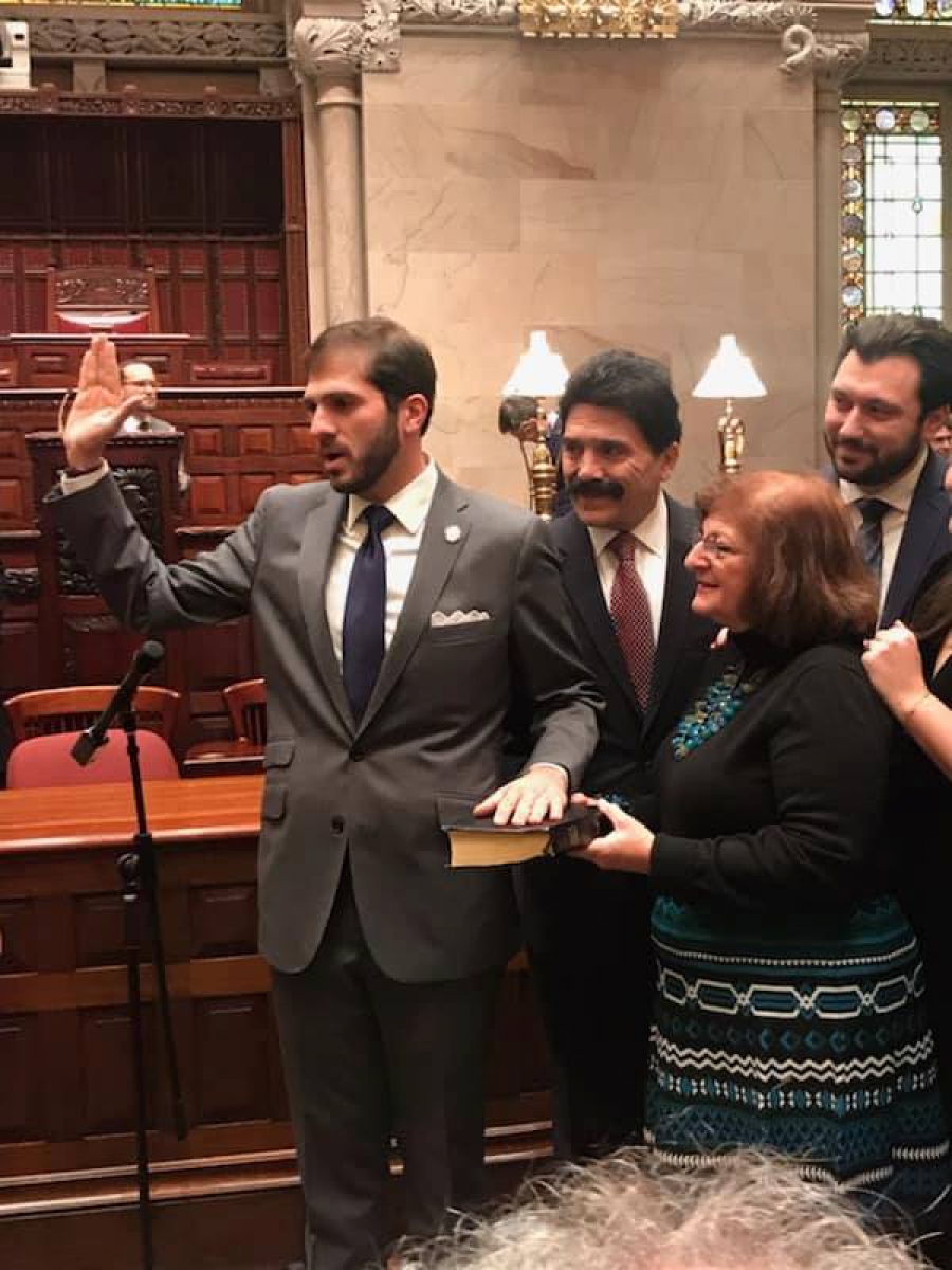 Ορκίστηκε ο Πολιτειακός Γερουσιαστής Ανδρέας Γουνάρδης