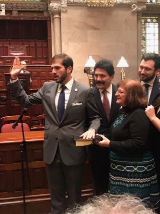 Ορκίστηκε ο Πολιτειακός Γερουσιαστής Ανδρέας Γουνάρδης