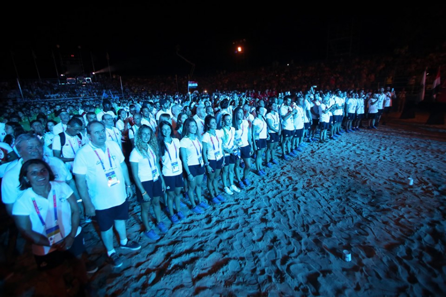 Ο Hellas FM στην Τελετή Έναρξης των Παράκτιων Μεσογειακών Αγώνων