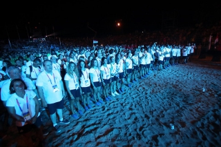 Ο Hellas FM στην Τελετή Έναρξης των Παράκτιων Μεσογειακών Αγώνων