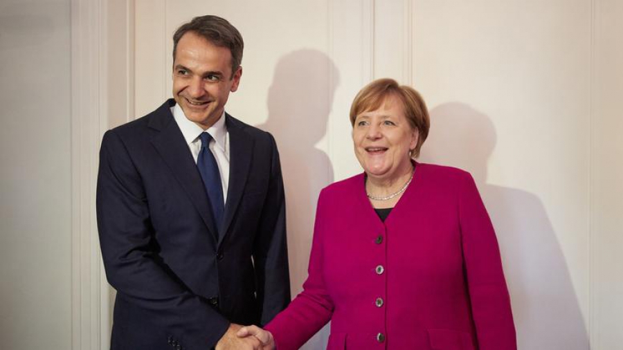 Διάσταση απόψεων Μέρκελ - Μητσοτάκη για τις Πρέσπες