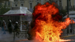 Ένταση και επεισόδια στην πορεία για τον Γρηγορόπουλο