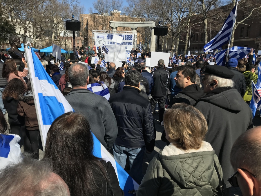 Διεθνή ΜΜΕ στο συλλαλητήριο