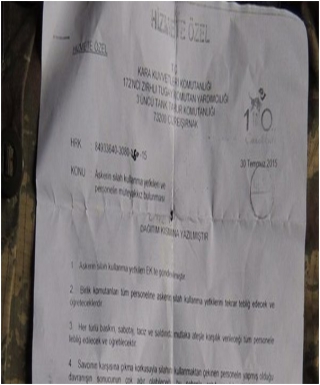 AΠΟΡΡΗΤΟ ΤΟΥΡΚΙΚΟ ΕΓΓΡΑΦΟ..ΣΚΟΤΩΣΤΕ ΚΟΥΡΔΟΥΣ ΠΟΛΙΤΕΣ ΧΩΡΙΣ ΚΑΜΙΑ ΕΠΙΠΤΩΣΗ!!!