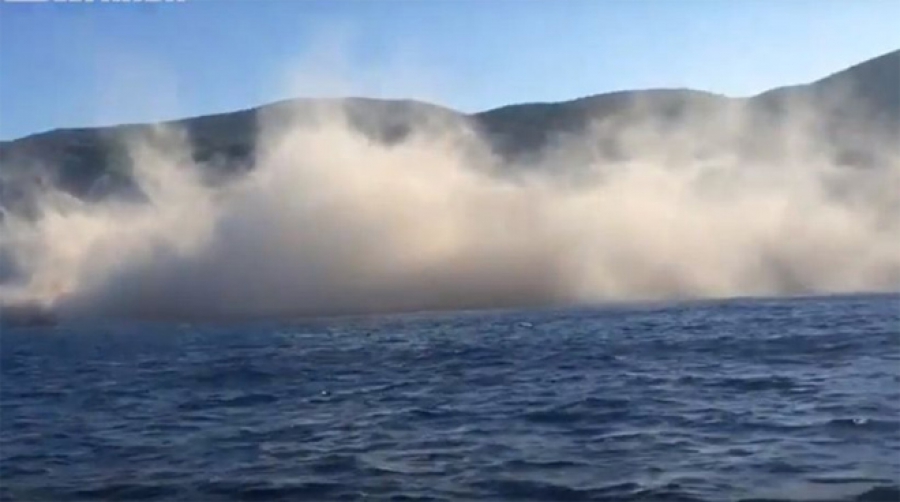 Eικόνα που σοκάρει από τον σεισμό στην Λευκάδα!