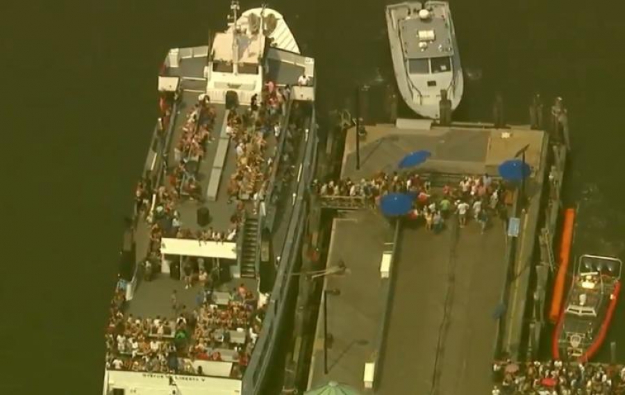 Εκρηξη στο Αγαλμα της Ελευθεριας