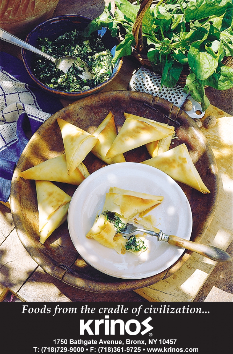 ΤΡΙΓΩΝΑ ΣΠΑΝΑΚΟΠΙΤΑΚΙΑ