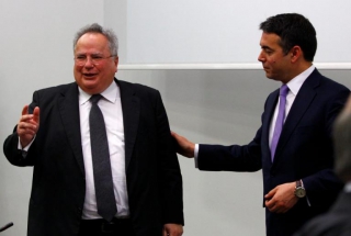 Sυνέντευξη Κοτζιά – Ντιμιτρόφ στα Σκόπια-Νίκος Κοτζιάς: Πιστεύουμε σε έναν έντιμο συμβιβασμό