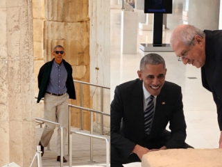 Ομπάμα: Μπαράκ στην Ακρόπολη, Mr. President στο Μουσείο!