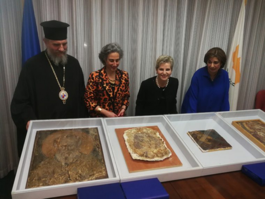 Κύπρος: Επιστρέφουν οι κλεμμένες τοιχογραφίες