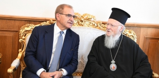 Συνάντηση ΥΦΥΠΕΞ Α. Διαματάρη με τον Οικουμενικό Πατριάρχη κ.κ. Βαρθολομαίο
