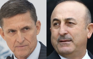 Ο Μάικλ Φλιν πήρε πρωινό με τον Μεβλούτ Τσαβούσογλου στην Ουάσιγκτον