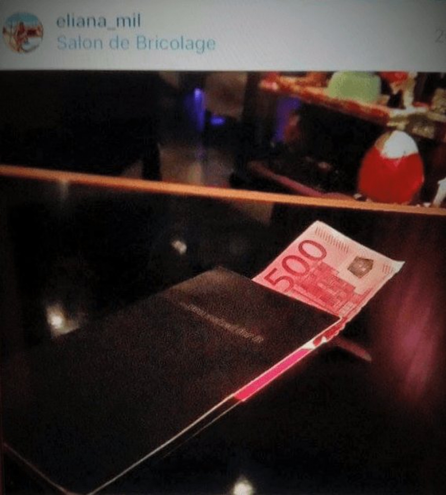 ΠΡΟΚΛΗΣΗ! H κόρη του Μηλιού διασκεδάζει στο Salon de Bricolage επιδεικνύοντας τα 500ευρα της! (ΦΩΤΟ)