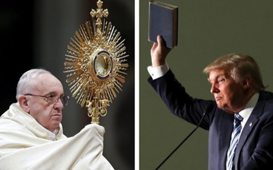 Πάπας Φραγκίσκος: Ο Ντόναλντ Τραμπ δεν είναι Χριστιανός