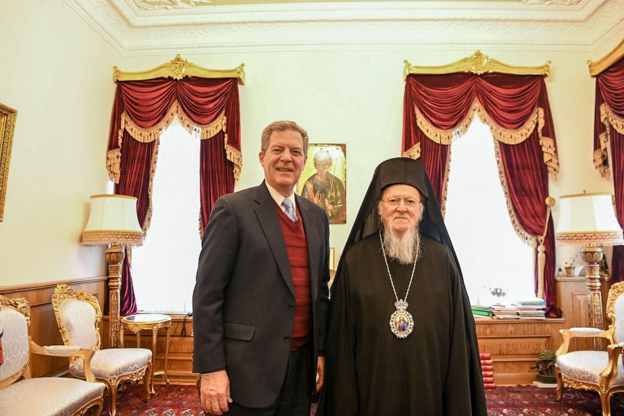 Επίσκεψη στο Οικουμενικό Πατριαρχείο του Πρέσβη Samuel Brownback