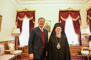 Επίσκεψη στο Οικουμενικό Πατριαρχείο του Πρέσβη Samuel Brownback