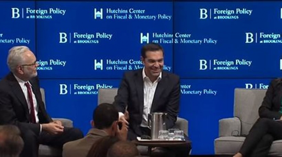 Τσίπρας στο Brookings: We have already eaten the camel, we now have the queue!