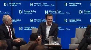 Τσίπρας στο Brookings: We have already eaten the camel, we now have the queue!