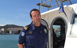 Προβλήτα Κυριάκου Παπαδόπουλου στο λιμάνι της Μυτιλήνης