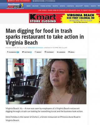 Η πινακίδα που έβαλε Ελληνίδα εστιάτορας στο μαγαζί της και γονάτισε ολόκληρη την Αμερική