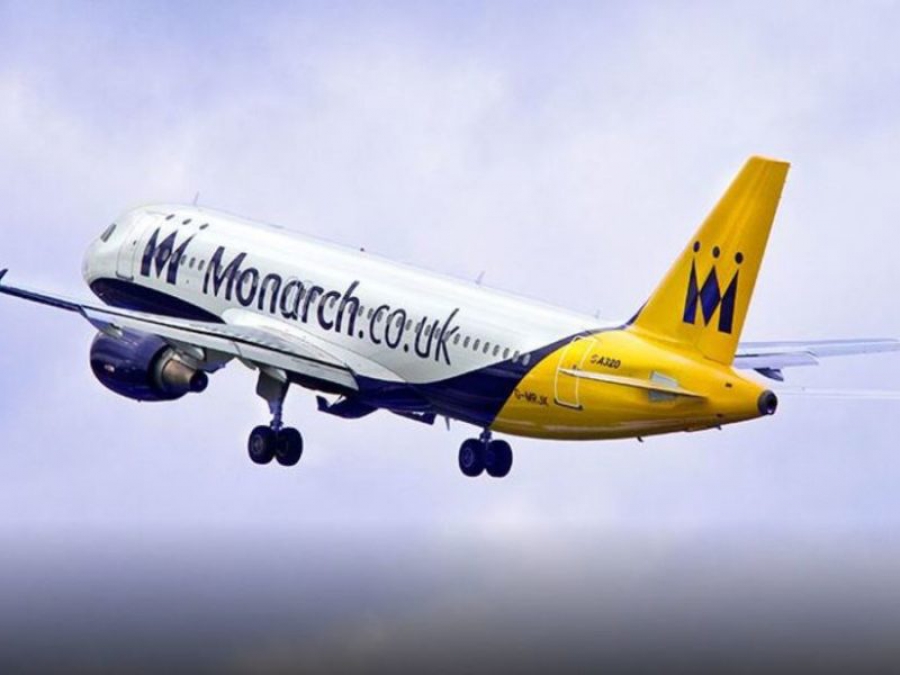 Τέλος για τη Monarch Airlines, 300.000 κρατήσεις ακυρώθηκαν