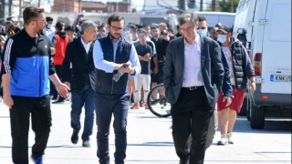 Στη Λάρισα βρέθηκαν Χαρδαλιάς, Τσιόδρας, Λιβάνιος