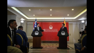 Η συνέντευξη Τύπου Τσίπρα - Ζάεφ