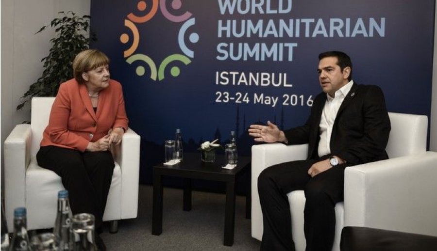 Η Μέρκελ είδε Τσίπρα και δήλωσε αισιόδοξη για κλείσιμο της αξιολόγησης