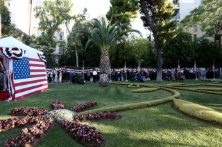 Η δεξίωση της Αμερικανικής Πρεσβείας για την 4η Ιουλίου