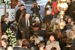 Κηδεύτηκε ο Γιαννης Σπανος