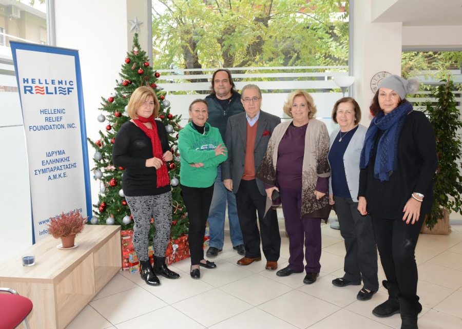Συνεχίζει το εκπληκτικό έργο το Hellenic Relief Foundation