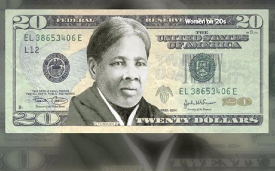 Μια σκλάβα στο νέο 20δολαρο των ΗΠΑ