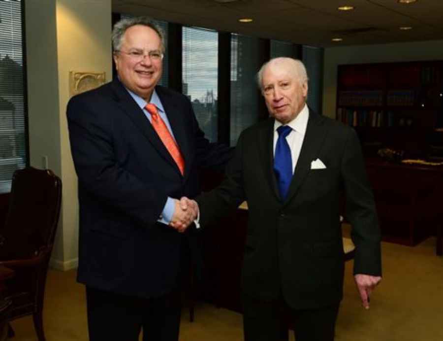 Συνάντηση για την ονομασία με τον Μάθιου Νίμιτς είχε ο Νίκος Κοτζιάς