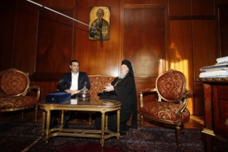 Τσίπρας σε Βαρθολομαίο για το προσφυγικό: Να σταματήσουμε αυτό το δράμα - ΦΩΤΟ