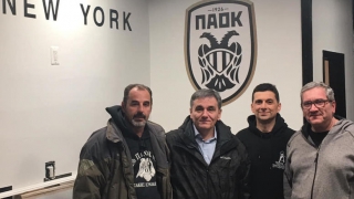Νέα Υόρκη: Ο Τσακαλώτος στον Σύνδεσμο του ΠΑΟΚ