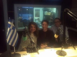 Η Dr. Diana Kirke και ο Dr. Reade DeLeacy στον  Hellas FM