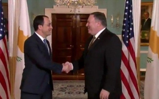 Σε θετικό κλίμα η συνάντηση Χριστοδουλίδη - Πομπέο